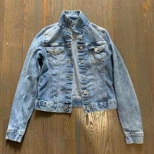Whitewash Jean Jacket